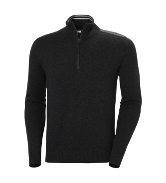 Helly Hansen Pulover z zadrgo do polovice Afton črn