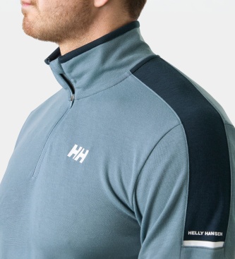 Helly Hansen Pulover HP 1/2 zip, temno modra, prana