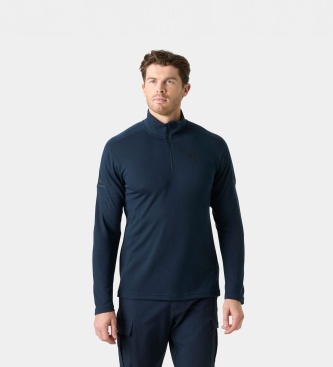 Helly Hansen Majica HP s kratko zadrgo, temno modra