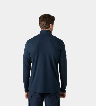 Helly Hansen Majica HP s kratko zadrgo, temno modra