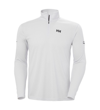 Helly Hansen Pulover HP s kratko zadrgo v meglenosivi barvi