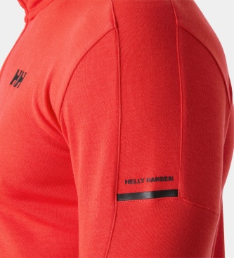 Helly Hansen Pulover HP 1/2 zip, rdeč