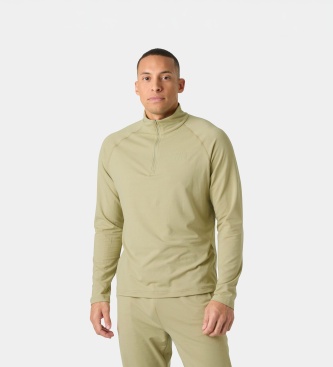 Helly Hansen Pulover s kapuco in pol zadrgo Tyri, bež