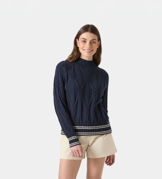 Helly Hansen Pull Positano bleu marine