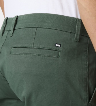 Helly Hansen Bryggen chinos grön