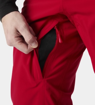Helly Hansen Pantaloni da sci Alpha rossi