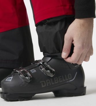 Helly Hansen Pantaloni da sci Alpha rossi