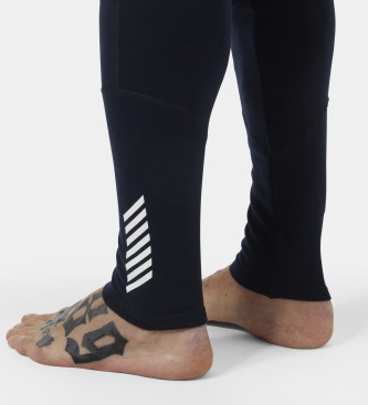 Helly Hansen Pantaloni termici Lifa Merino Midweight blu navy