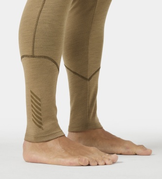 Helly Hansen Pantaloni termici Lifa Merino Midweight beige