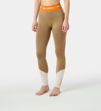 Helly Hansen Termične hlače Lifa Merino Midweight bež