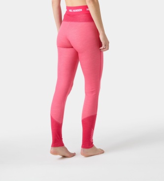 Helly Hansen Termo hlače Lifa Merino Midweight roza