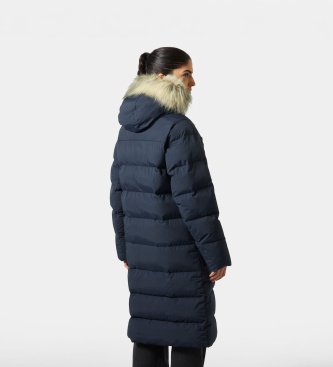 Helly Hansen Lange Parka Aria marineblau