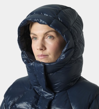 Helly Hansen Winter Bliss navy blue down jacket