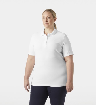 Helly Hansen Crew Tech Poloshirt weiß