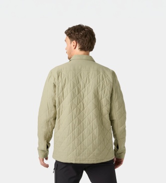 Helly Hansen Isfjord beige quilted jacket