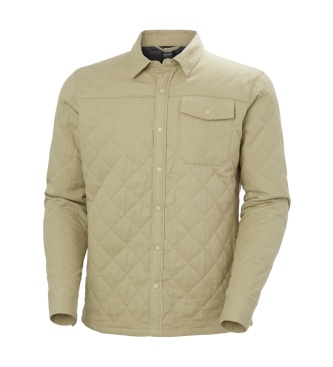 Helly Hansen Isfjord beige quilted jacket