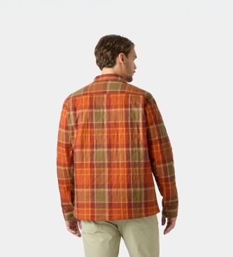 Helly Hansen Isfjord Insulated Shirt Jacket Orange