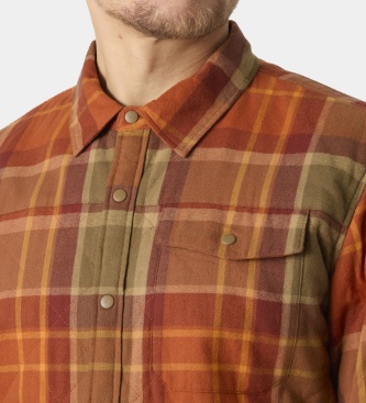 Helly Hansen Isfjord Insulated Shirt Jacket Orange