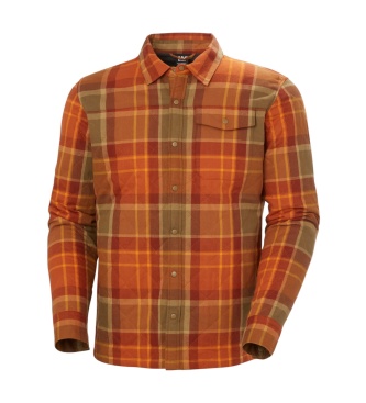 Helly Hansen Isfjord Insulated Shirt Jacket Orange