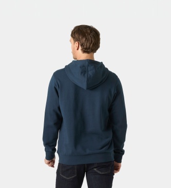 Helly Hansen Sweat à capuche Core Graphic bleu marine