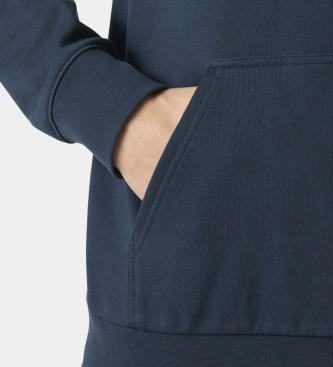Helly Hansen Sweat à capuche Core Graphic bleu marine