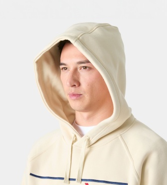 Helly Hansen Sweat à capuche Elevate beige