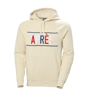 Helly Hansen Sweat à capuche Elevate beige