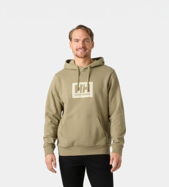 Helly Hansen Sweat à capuche HH Box beige
