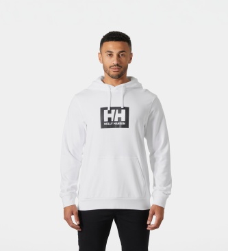 Helly Hansen Sweat à capuche HH Box blanc