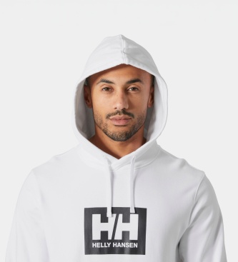 Helly Hansen Sweat à capuche HH Box blanc