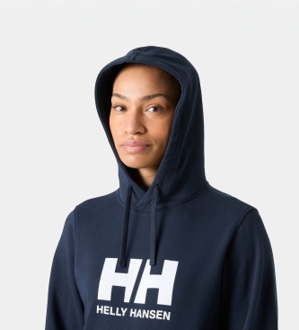 Helly Hansen Moletom com capuz HH Logo azul-marinho