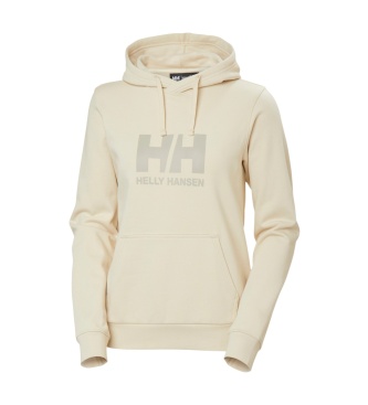 Helly Hansen Moletom com capuz HH Logo bege