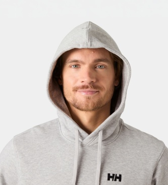 Helly Hansen Sweat à capuche HH Staple gris