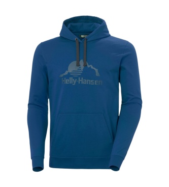Helly Hansen Sweat à capuche Nord Graphic bleu