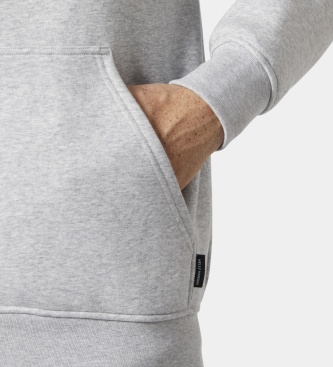 Helly Hansen Sweat à capuche zippé Elevate gris
