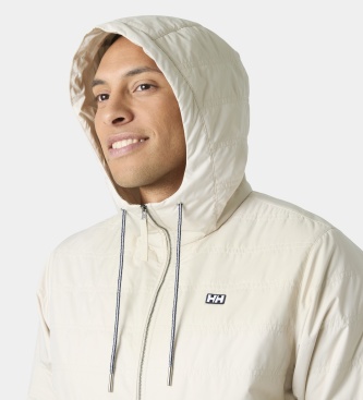 Helly Hansen Sweat à capuche zippé Koster Hybrid beige