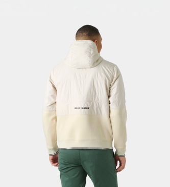 Helly Hansen Sweat à capuche zippé Koster Hybrid beige