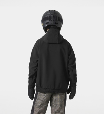 Helly Hansen Sweat à capuche softshell Powder noir