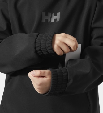 Helly Hansen Sweat à capuche softshell Powder noir