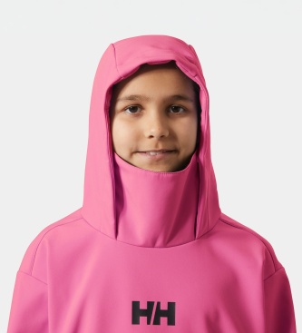 Helly Hansen Moletom softshell com capuz Powder rosa