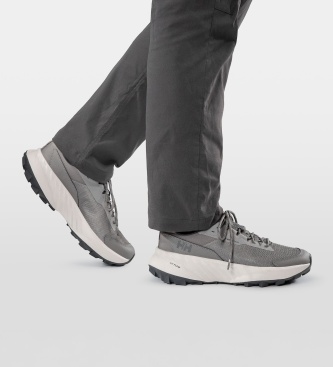 Helly Hansen Scarpe da trekking AWE Hiker DWR grigio cemento e grigio tenue