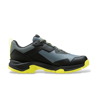 Helly Hansen Scarpe da montagna Canyon Low HT grigio carbone e verde lime