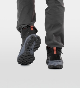 Helly Hansen Sorte/ebenholts AWE Hiker Leather vandrestøvler i læder