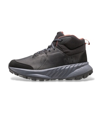 Helly Hansen Sorte/ebenholts AWE Hiker Leather vandrestøvler i læder