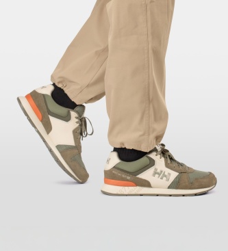 Helly Hansen Sneaker in pelle Anakin Leather 2 verde e grigio