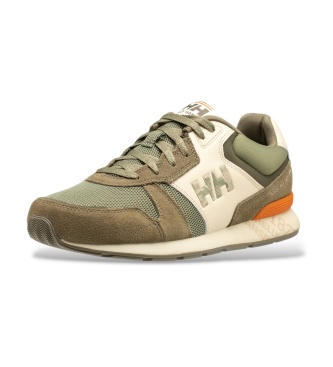 Helly Hansen Sneaker in pelle Anakin Leather 2 verde e grigio