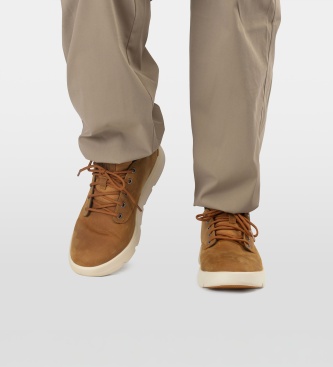 Helly Hansen Scarpe basse in pelle Pinehurst colore miele e marrone caffè