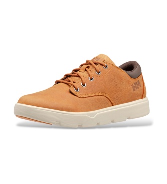 Helly Hansen Scarpe basse in pelle Pinehurst colore miele e marrone caffè