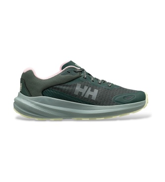 Helly Hansen Scarpe da trail running Buzzard verde scuro e lime