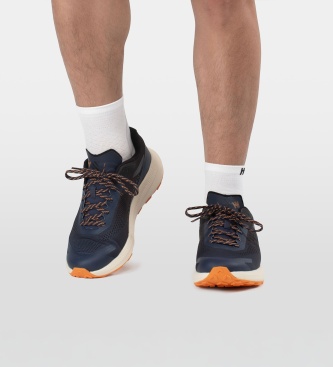Helly Hansen Scarpe da trail running Kestrel blu navy e crema